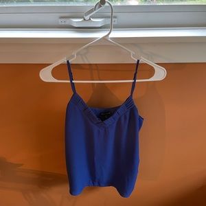 Blue fashion tank